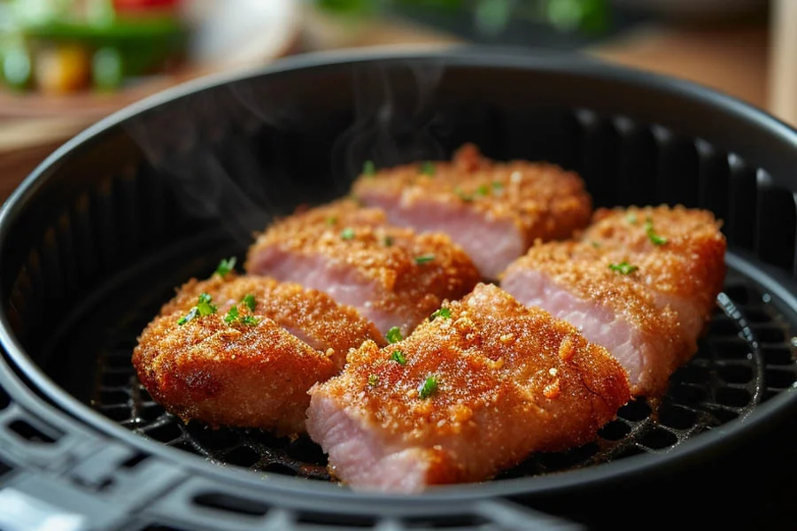 cooked in air fryer